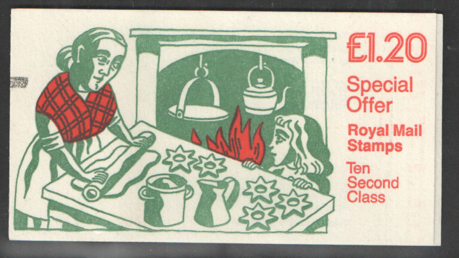 (image for) FX9B / DB7(34)A + BMB 1986 Right Margin Christmas Booklet